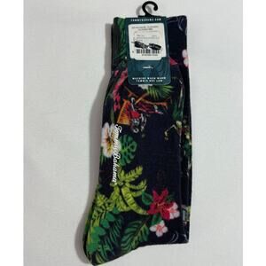 Tommy Bahama Aloho-Ho-Ho Socks. NEW Christmas Santa Claus